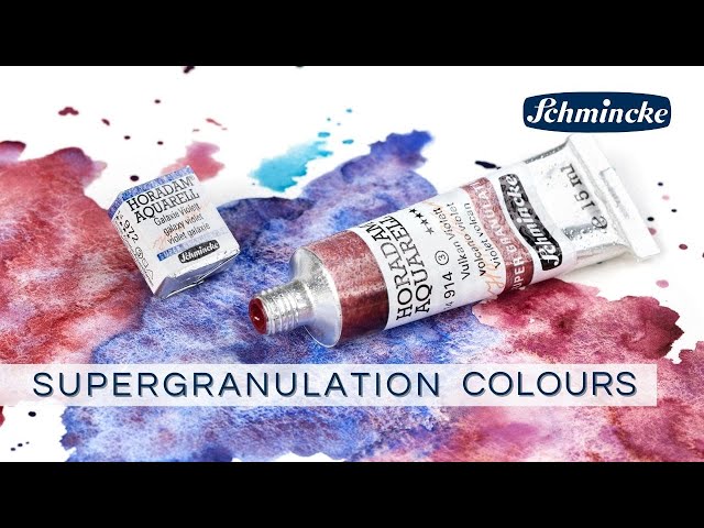 Schmincke Horadam Aquarell Artist Watercolor - Glacier, Supergranulation,  Set of 5, 5 ml, Tubes 