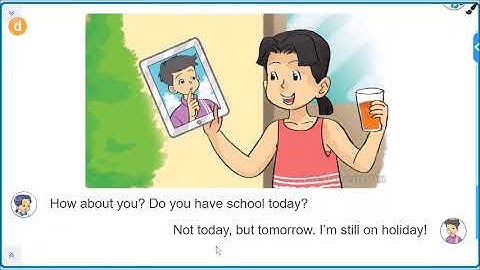 Tieng Anh 5 | Unit 6 : How many lessons do you have today ? - Lesson 1 part 1 2 3