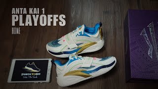 PLAYOFFS HOME 2024 Anta KAI 1 UNBOXING + DETAILED LOOK