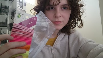 lofi asmr random assorted triggers with whispers (overexplaining)