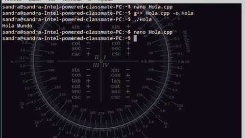 Compilar programa en C++ desde la terminal (Ubuntu)