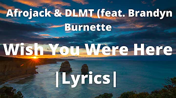 Wish You Were Here | Lyrics | – Afrojack & DLMT (feat Brandyn Burnette)