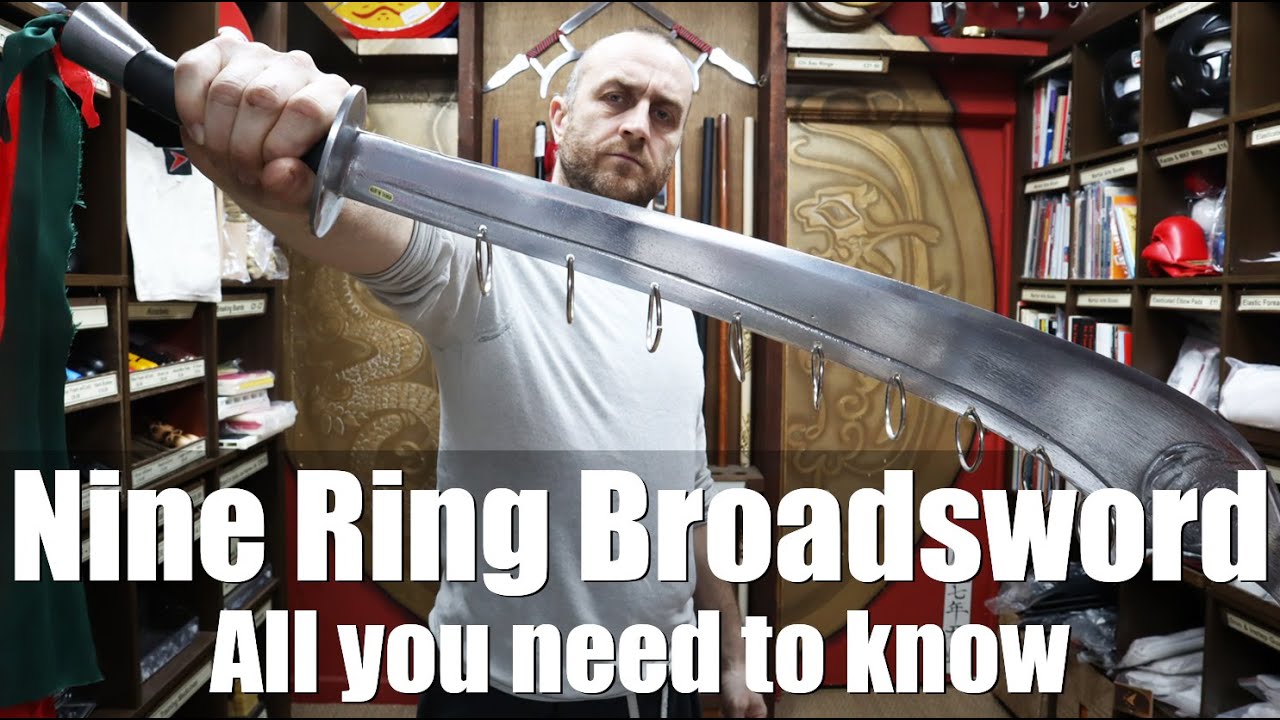 Nine Ring Broadsword Review All you need to know Enso Martial Arts