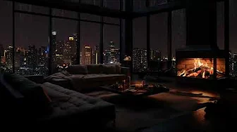 Rain & Fireplace Ambience – The Perfect Escape for Work, Study & Relaxation 🌧️🔥