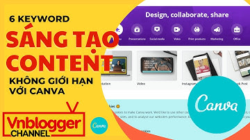 6 KEYWORD SÁNG TẠO CONTENT VÔ HẠN TRÊN CANVA - THIẾT KÊ & LÀM CONTENT MARKETING SIÊU TỐC - VNBLOGGER