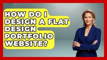 How Do I Design A Flat Design Portfolio Website? - Graphic Design Nerd