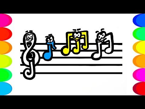 როგორ დავხატოტ ნოტები