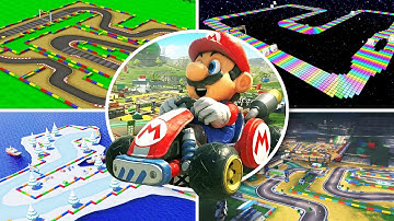 Ported SNES Tracks Evolution in Mario Kart Series (2001 - 2025)