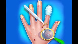 Hand Skin Doctor - Hospital Game - Game Video - Ans32 Game screenshot 2