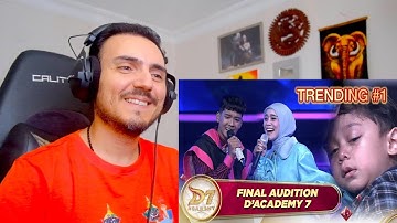 Arbil dan Lesti Syahdu Banget! Abang L Cemburu, Auto Lolos 3 SO! | Final Audition DA 7 Reaction