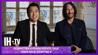 Keanu Reeves \& Donnie Yen Interview - John Wick: Chapter 4 (2023)