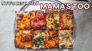 NYC's Best Pizza at my FAVE Slice Joint Mama's Too + How to Pack Pizza for your Flight!