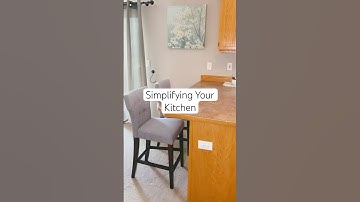 Simplifying Your Kitchen // Decluttering & Organizing #declutter #homeorganization #homeorganizing