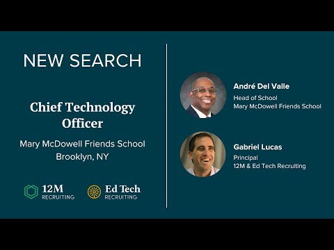 New Search - Interview with the Head of School at Mary McDowell Friends School