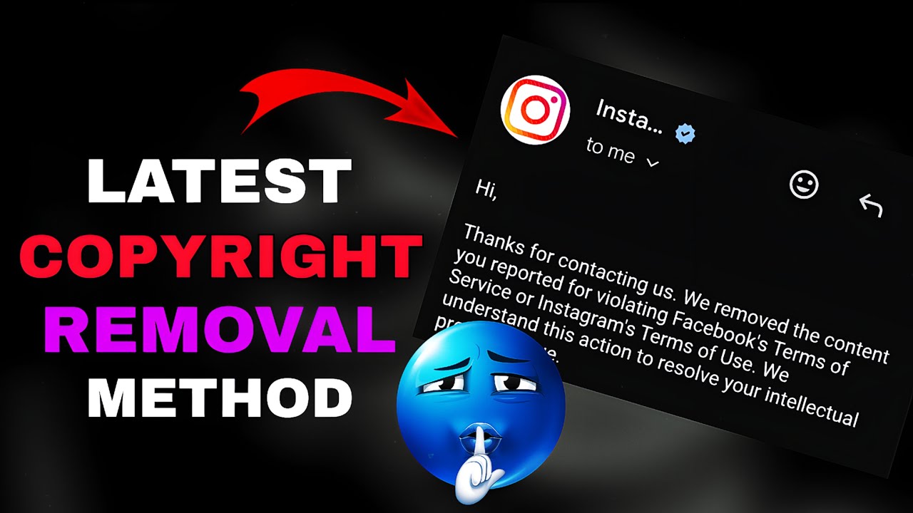 Latest Copyright Removal method 2026 | Remove Any Content Easily