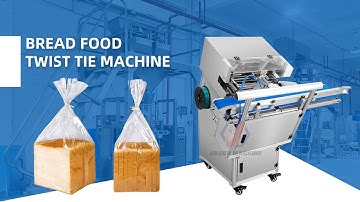 Semi automatic Twist Tie Machine Bread food Packing Machine