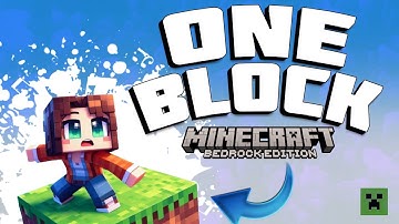 🚀 One Block Map for Minecraft Bedrock 1.21 | Free Download