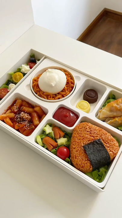 Make bento for my bestie #asmr #food #bento #cooking #lifestyle #lunch #satisfying #asmrfood