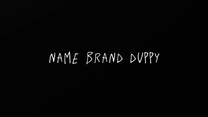 govana - name brand duppy (sped up)