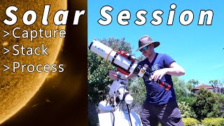 Solar Imaging - Start to Finish (Daystar Quark)