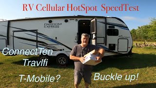 RV Hotspot Test, internet while camping?