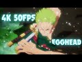 Zoro saves bonny 4k 50fps straw hats on the way to egghead  one piece episode 1089