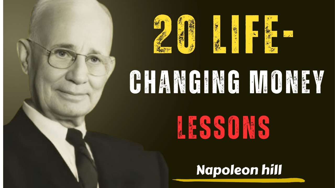 Life-Changing Money Lessons” | Napoleon Hill Best Motivational Speech: