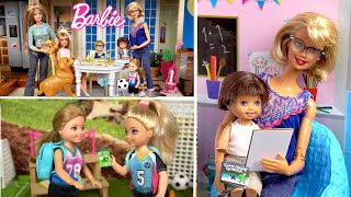 Barbie Doll Family Night Routine  Titi Toys & Dolls