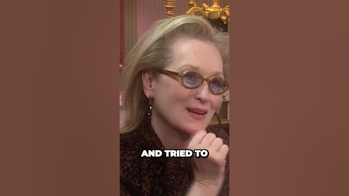 Meryl Streep on protecting her kids