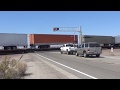 Bnsf freight train crossing near death valley