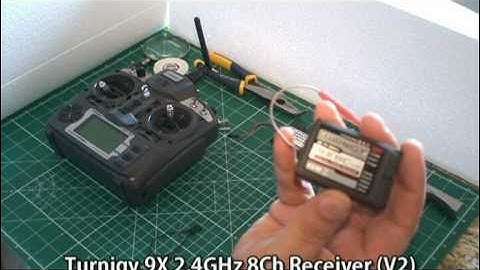 RC HobbyKing Bind Addtional Turnigy 9X 2.4 GHz 8Ch Receiver (V2)