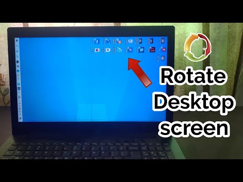 how to rotate laptop screen | computer ki screen ko rotate kaise kare | windows