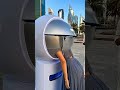 Fan Shape Ai Salon Hair Cutting Robotic Machine Perfect Hair Cut #shortvideo #youtubeshorts #shorts