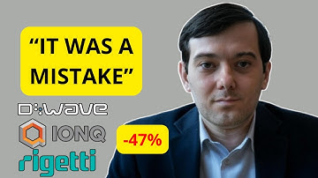 Martin Shkreli Speaks On Making A Mistake In Shorting Quantum Computing Stocks