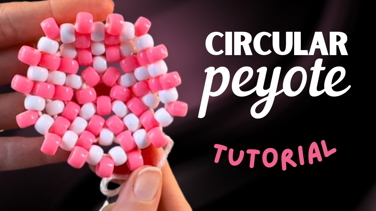 How To Start Circular Peyote Stitch - Beading Tutorial