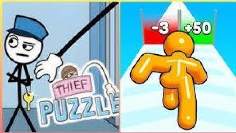 Thief Puzzle 3D 🆚 Tall Man Run 3D🔴🔴New Levels Big New Update Max Walkthrough Android iOS Gameplay