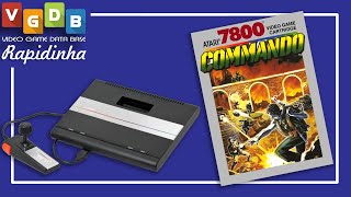 Commando - Atari 7800 - Mini Análise