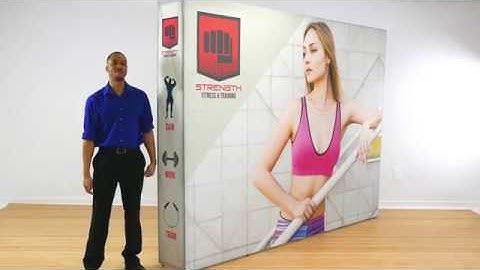 Lumiere Light Wall׃ Trade Show Display Set Up Instructions