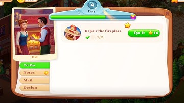 Manor Matters Stories Hall Day 4 Part 3 HD Walkthrough | New Island Exploration | Anroid | Ios