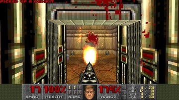 Brutal Doom E1M1 D=BM K=100 I=60 S=100 T=1m30s