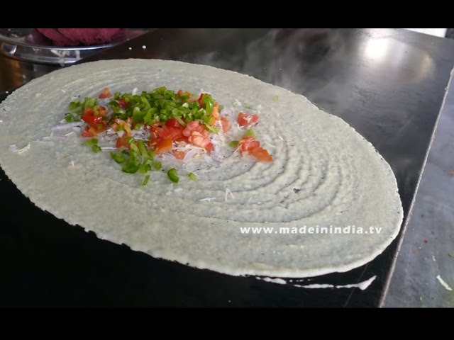 MIXED VEG MYSORE DOSA MAKING street food | STREET FOOD