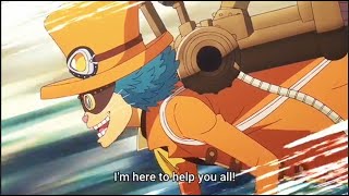 Lindbergh saved the slaves | one piece episode 1117 English subtitles