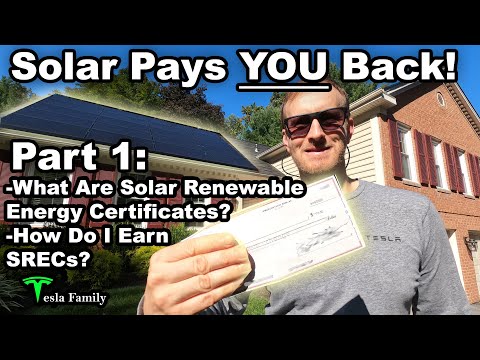 SRECs Part 1 - What Are Solar Renewable Energy Certificates? How Do I earn them?