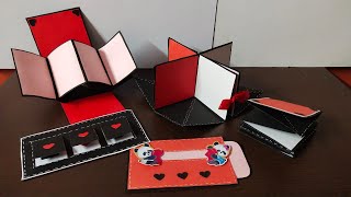 how to make cards for scrapbook\/scrapbook cards \/different cards tutorial for scrapbook