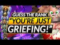 GUESS THE RANK - &quot;You Make me SICK! THROWER!&quot; - Pro Coach Review - Dota 2 Smurf Guide
