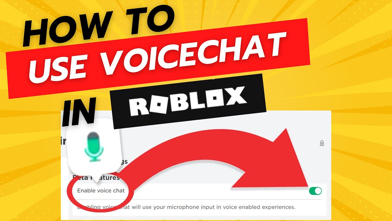 How To Use Voice Chat On Roblox Complete Guide YouTube
