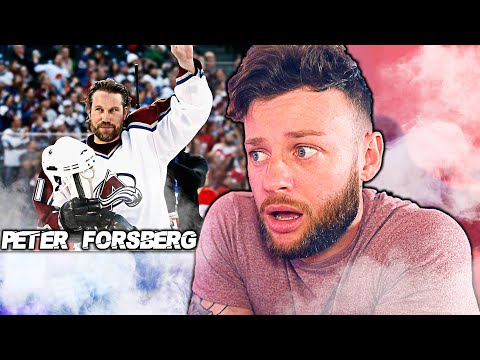 SOCCER FAN Reacts to PETER FORSBERG RETIREMENT VIDEO || what a beast!