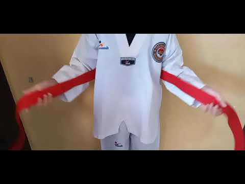 Cara mengikat sabuk Taekwondo yang cepat dan praktis