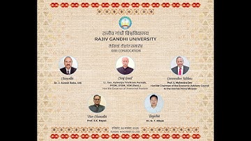 RAJIV GANDHI UNIVERSITY XXIII CONVOCATION DAY