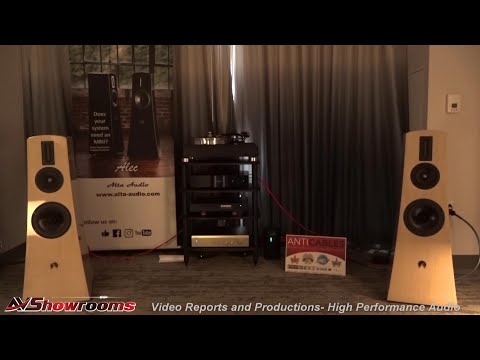 Alta Audio Adam Loudspeakers, Krell Amps, 432 EVO Server, Anti Cables, Axpona 22